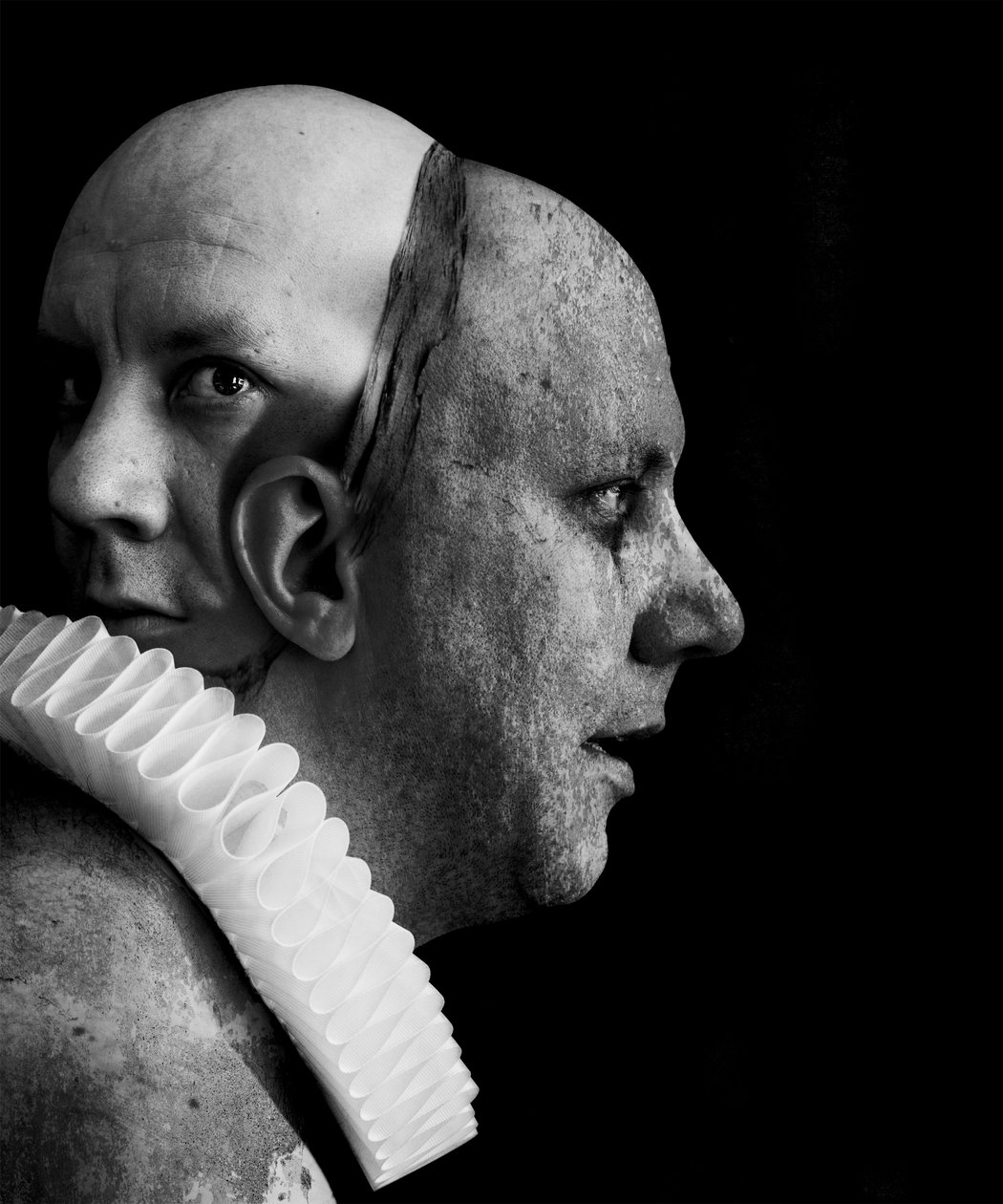 A clowns death (serie), 2014 (fotomanipulering) av Johan Lilja