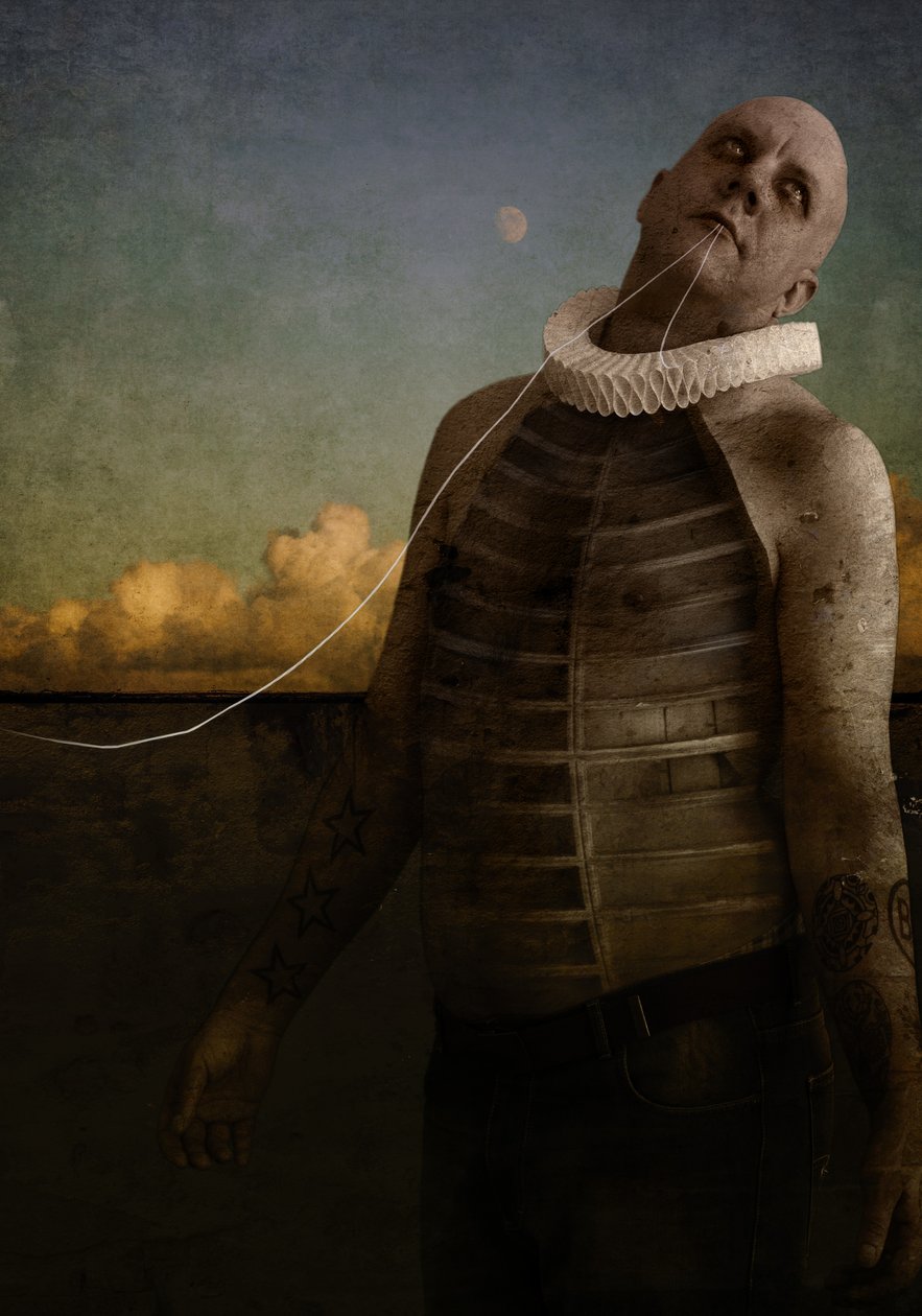 Det er vanskelig å være mann, 2014 (fotokunst digital kunst) av Johan Lilja