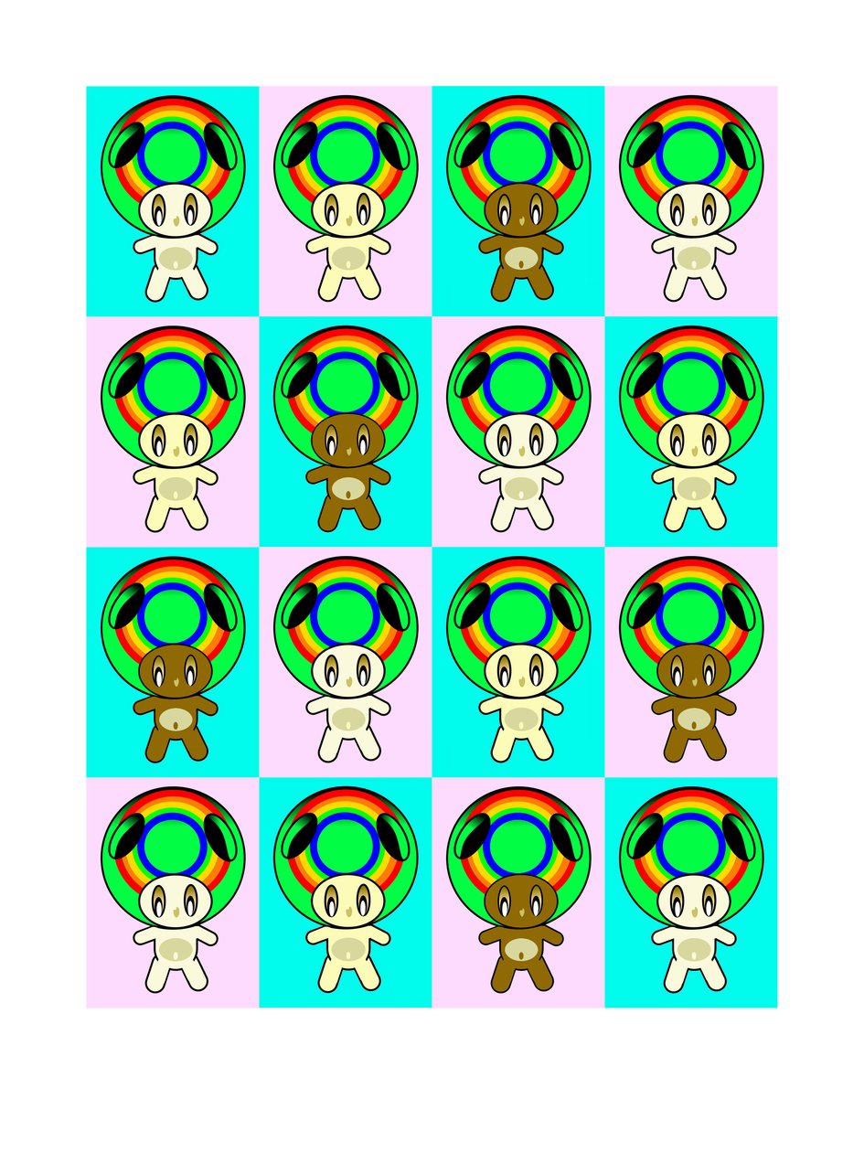 Rainbow children, 2014 (digital kunst) av Johan Lilja