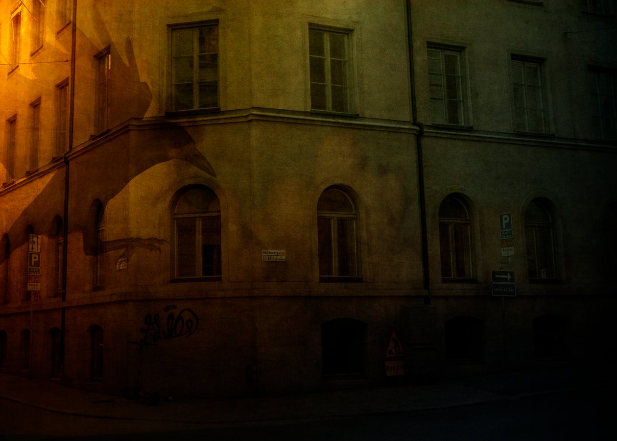 The Town, 2022 (fotokunst) av Johan Lilja