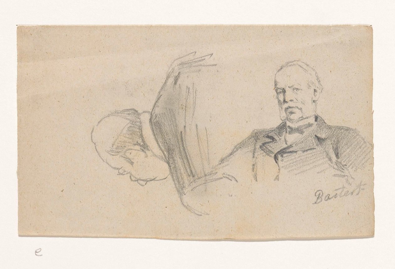 Minister J.N. Bastard, 1887 av Johan Michaël Schmidt Crans