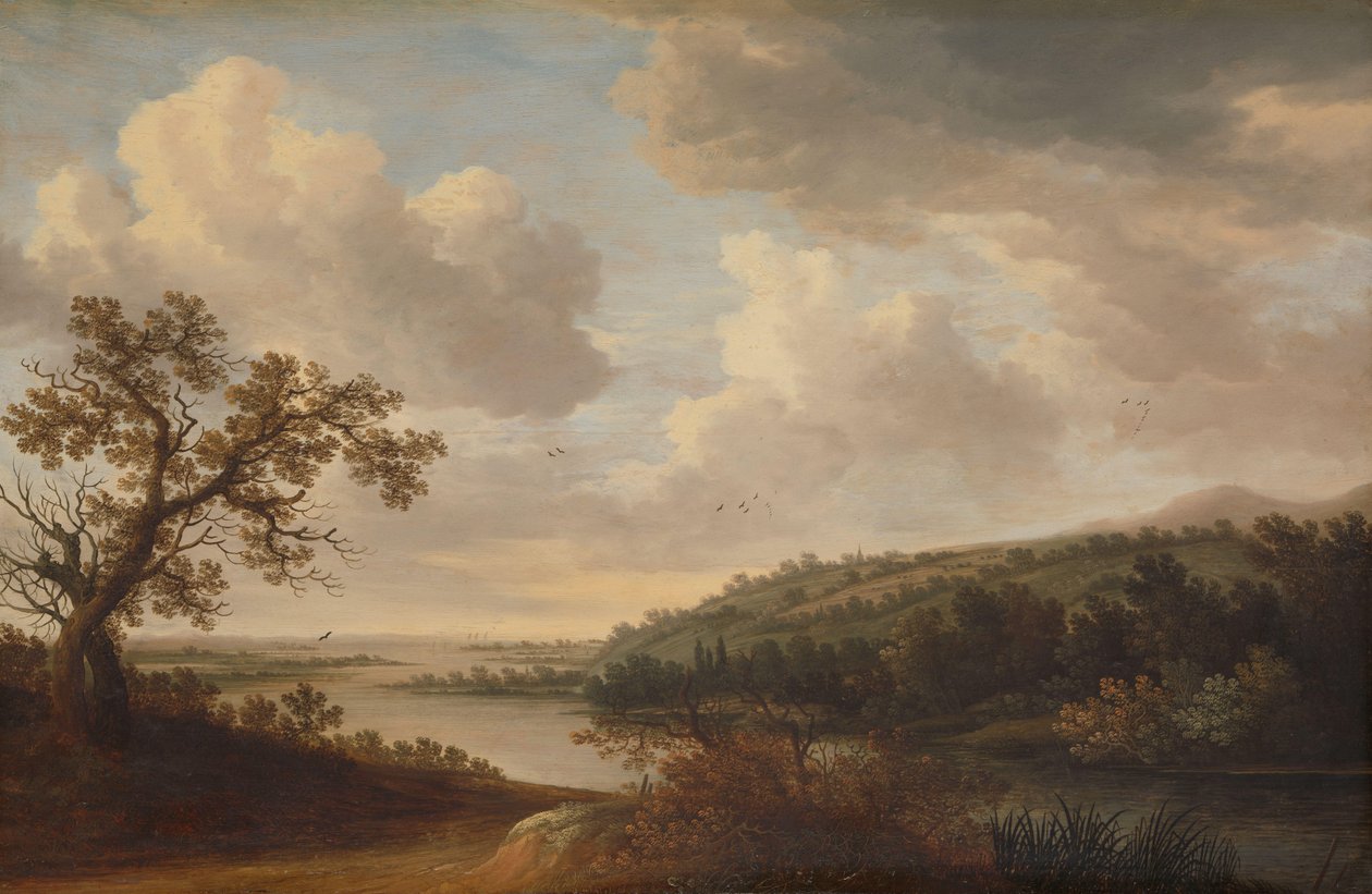 Elveutsikt av Johan Pietersz. Schoeff