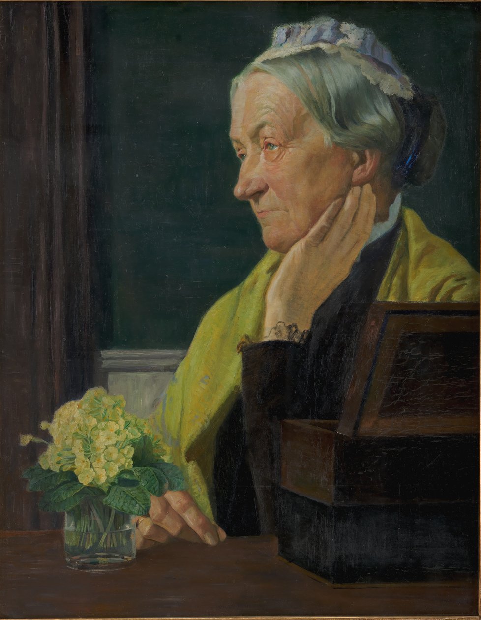 Ane Marie Rohde, født Schmidt, kunstnerens mor av Johan Rohde