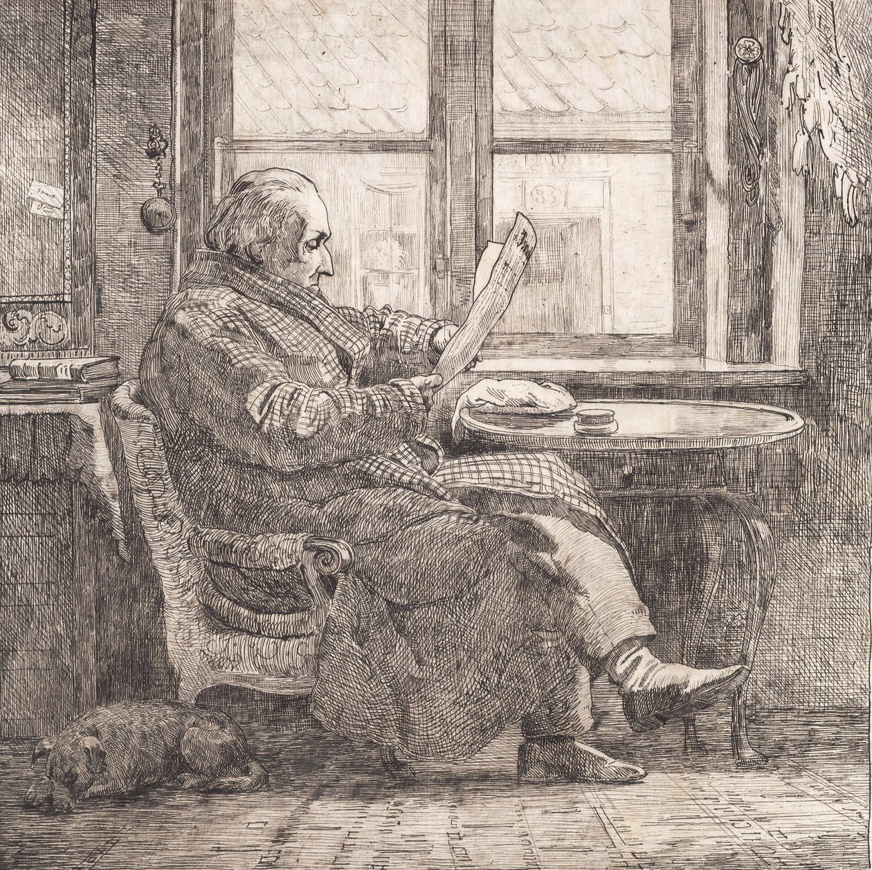 Dommer Emanuel Bonnevie av Johan Thomas Lundbye
