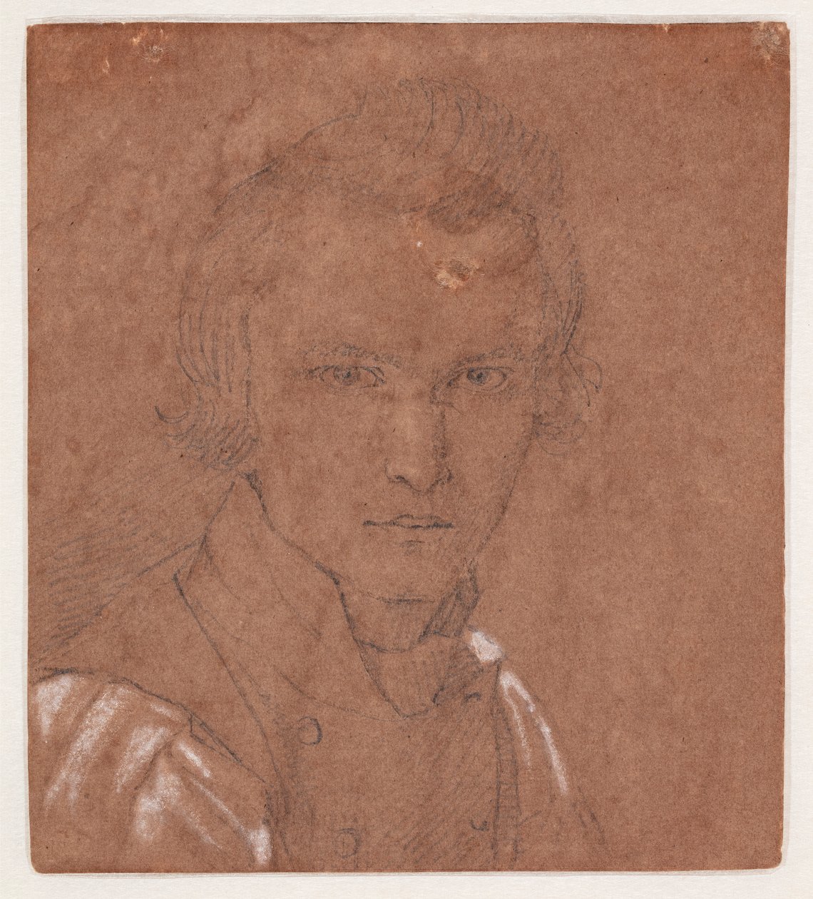 Selvportrett av Johan Thomas Lundbye