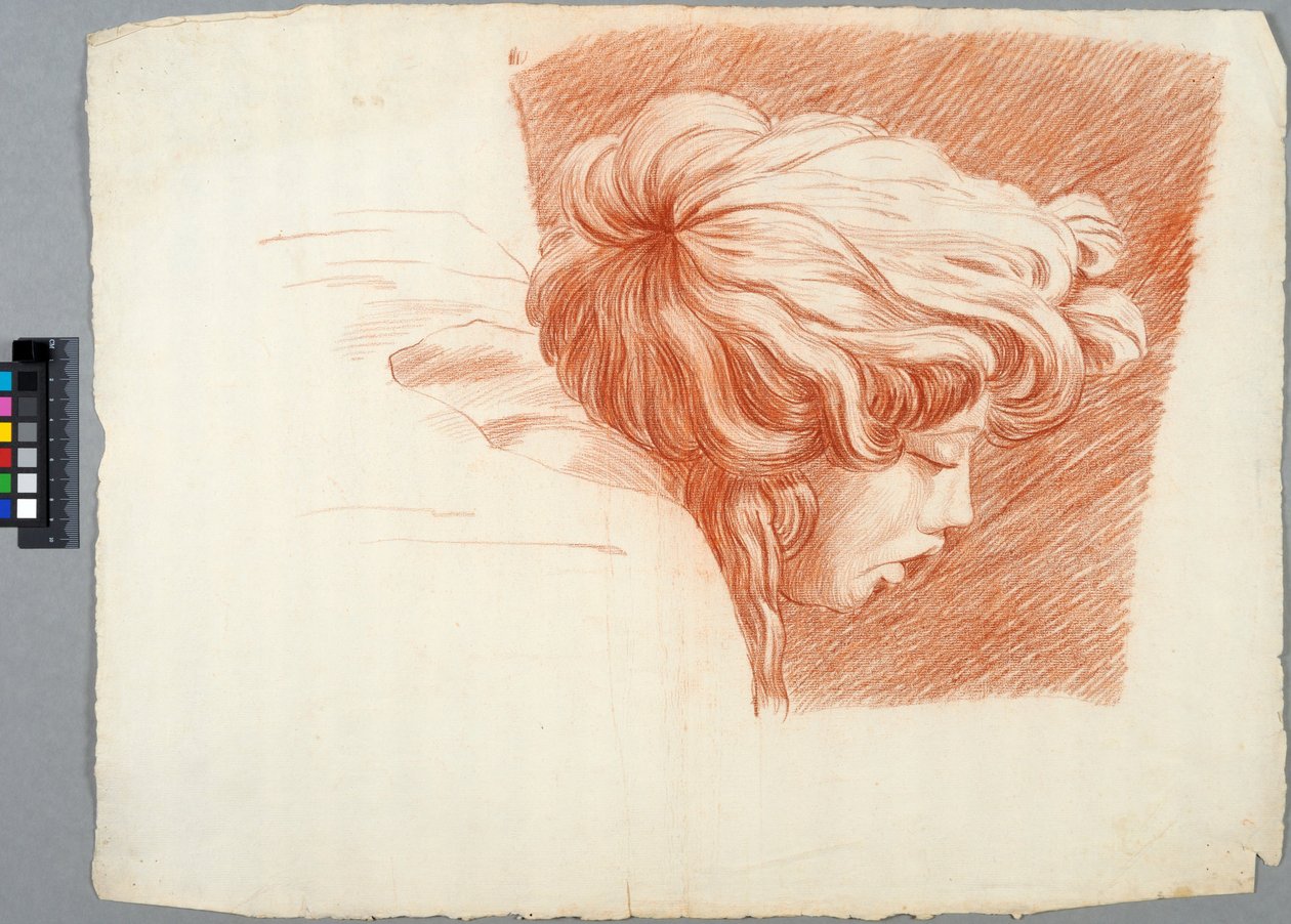 Akademiezeichnung (Detail) av Johan Tobias Sergel