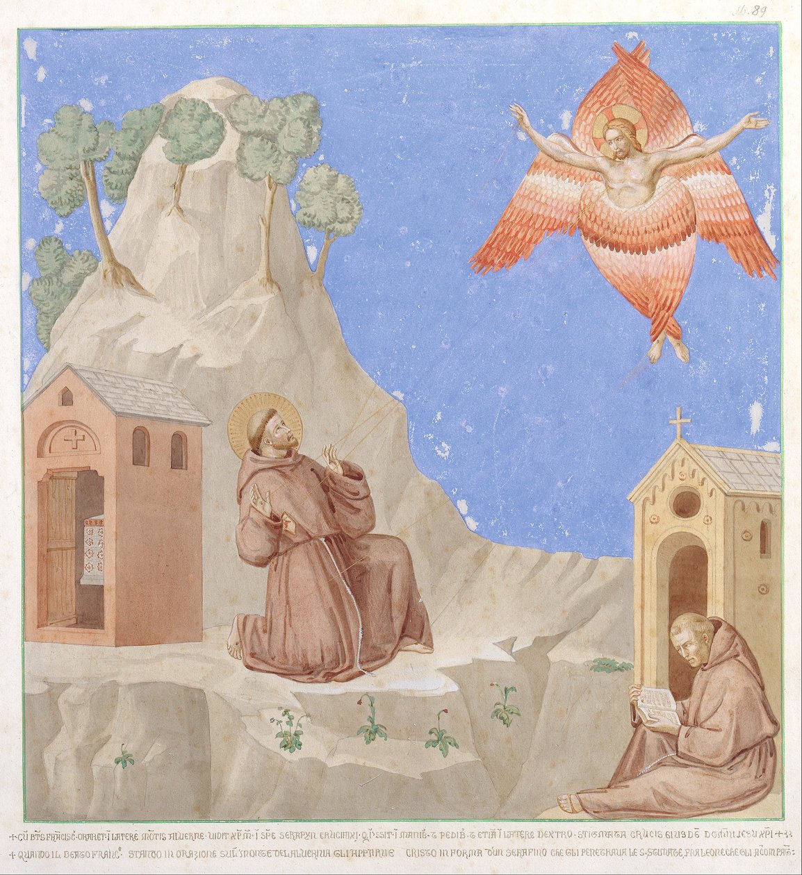 Stigmatisering av Saint Francis av Johann Anton Ramboux