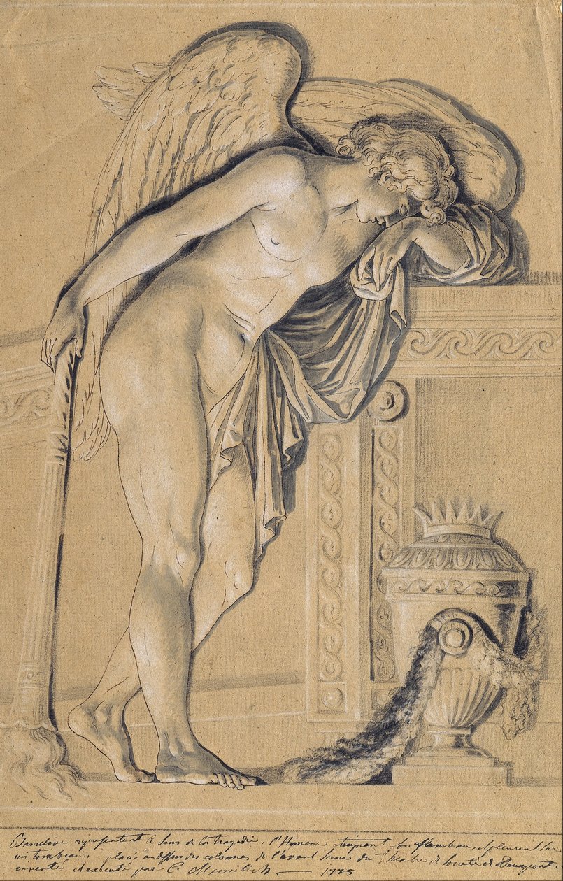 Hymen Mourning av Johann Christian von Mannlich