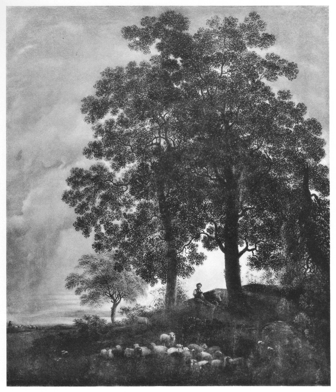 Kveldslandskap av Johann Christian Klengel