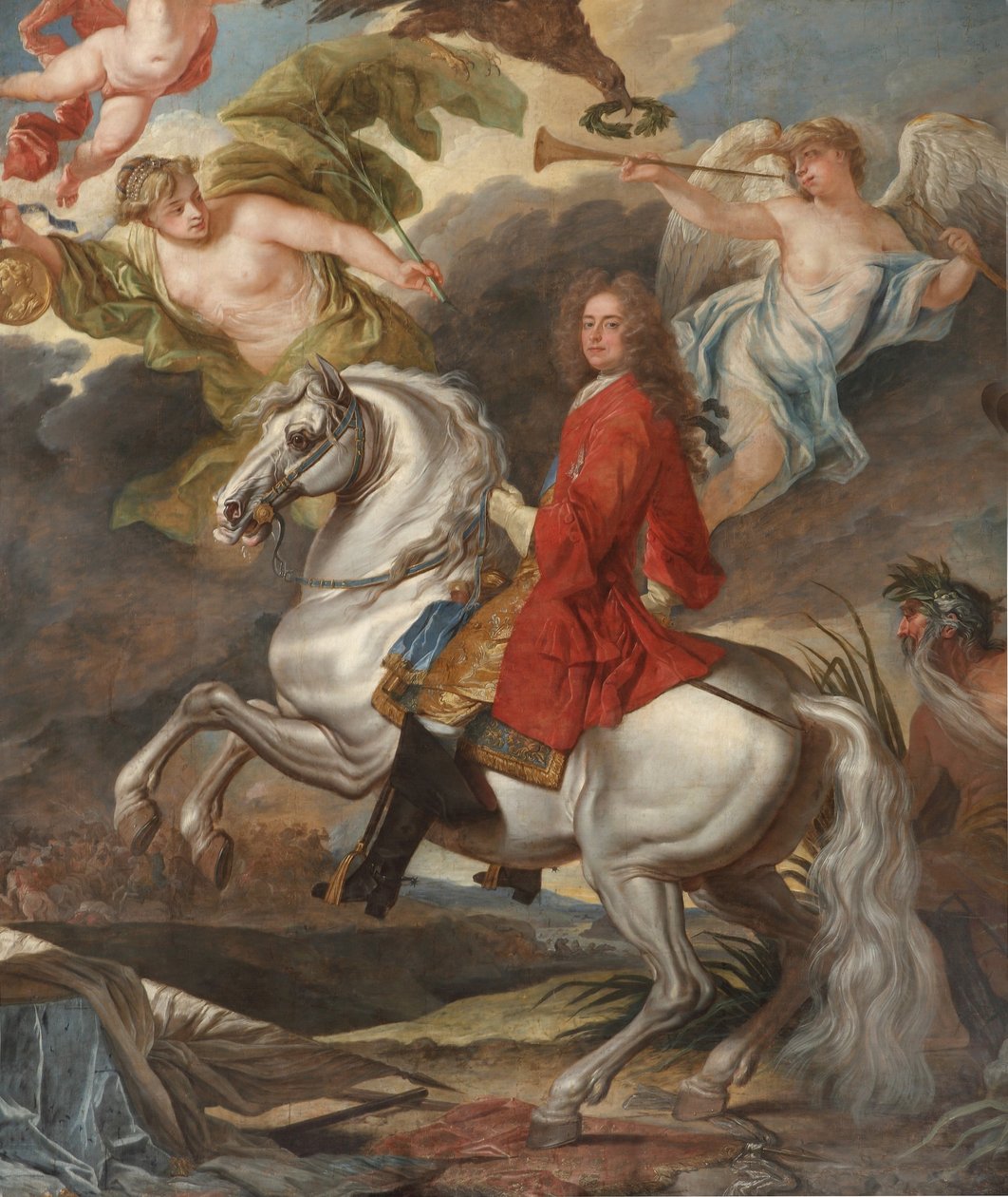 The Triumph of John, 1st Duke of Marlborough av Johann Closterman