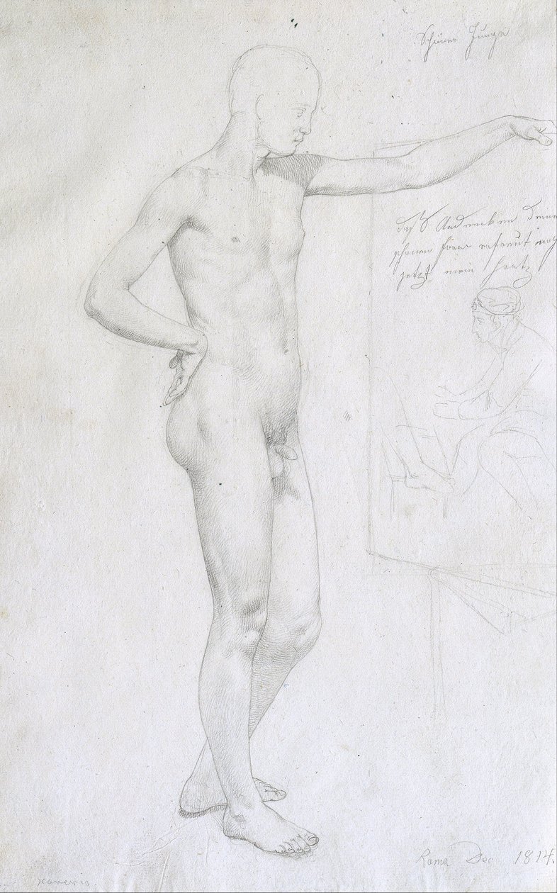 Kjekk gutt av Johann Evangelist Scheffer von Leonhartshof