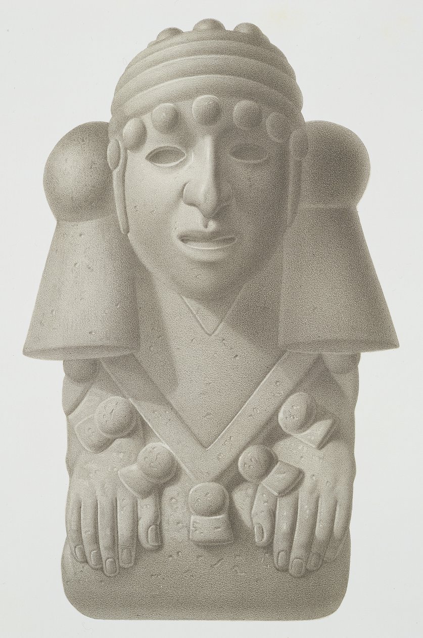 The Rain God, Cocijo, plate 52 fra 