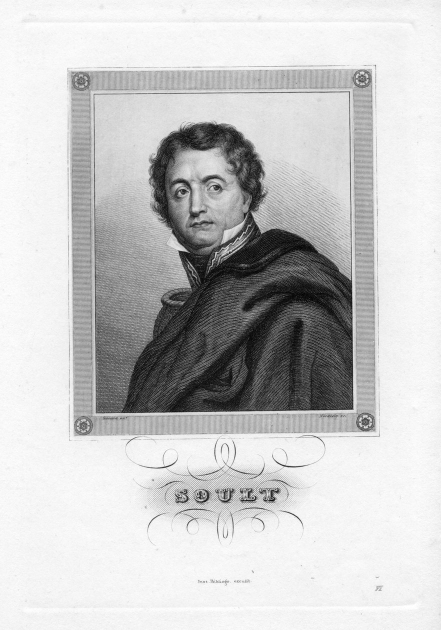 gravert portrett av Johann Georg Nordheim d’après François Gérard