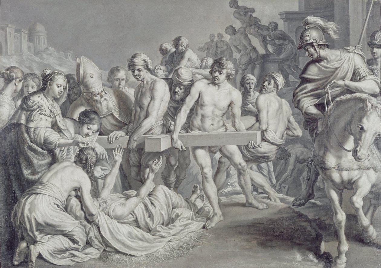 Oppdagelsen av det sanne korset av Johann Georg Rudolphi
