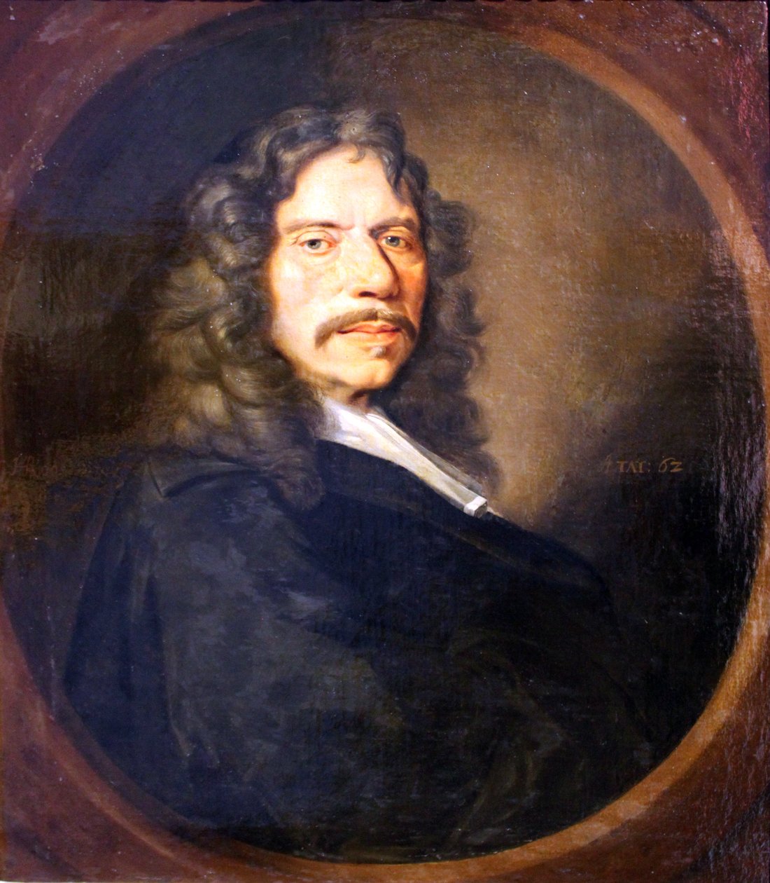 Portrett av Nicolaus Ruland (1618-1686) av Johann Heinrich Roos