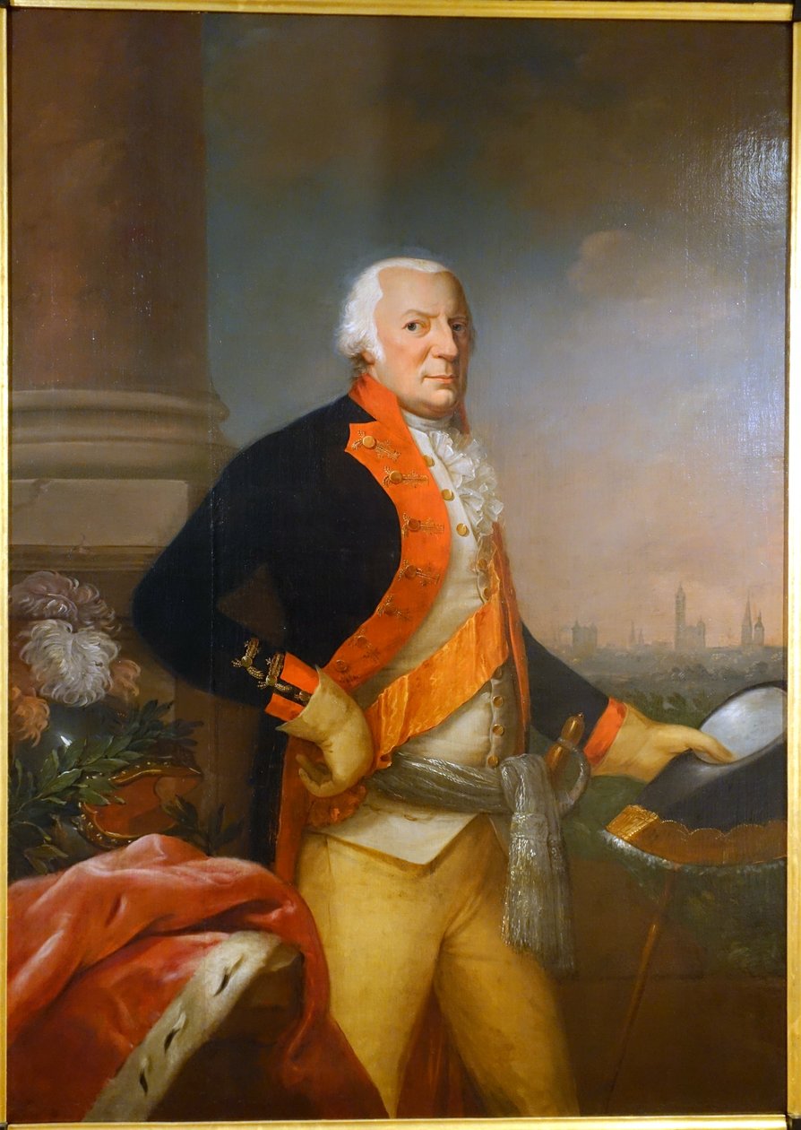 hertug Carl Wilhelm Ferdinand av Johann Heinrich Schroder