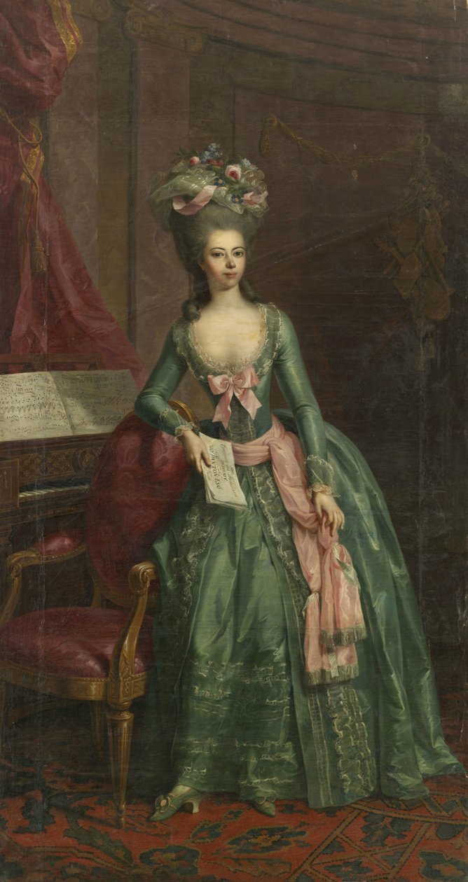 Juliane, prinsesse av Schaumburg-Lippe av Johann Heinrich Tischbein