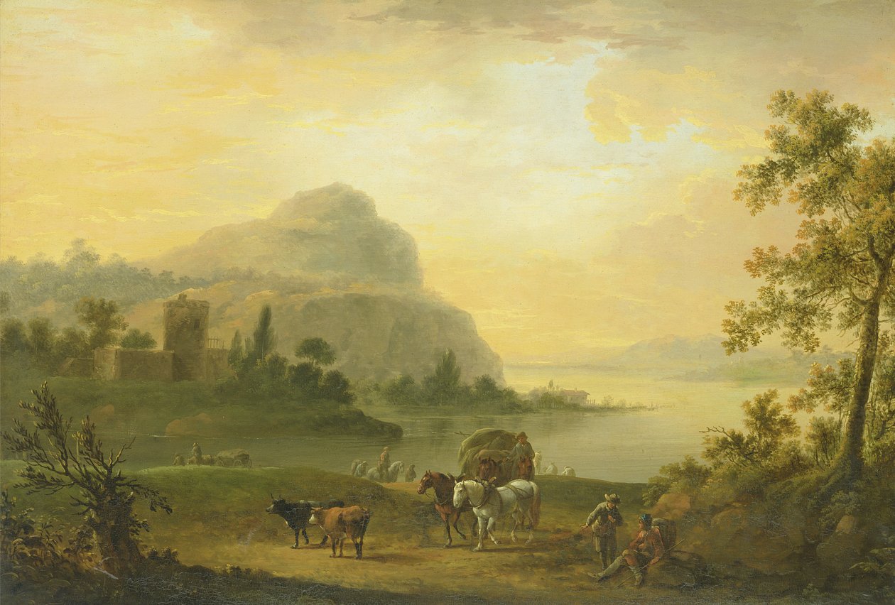 Morgenen, 1773 av Johann Jacob Tischbein