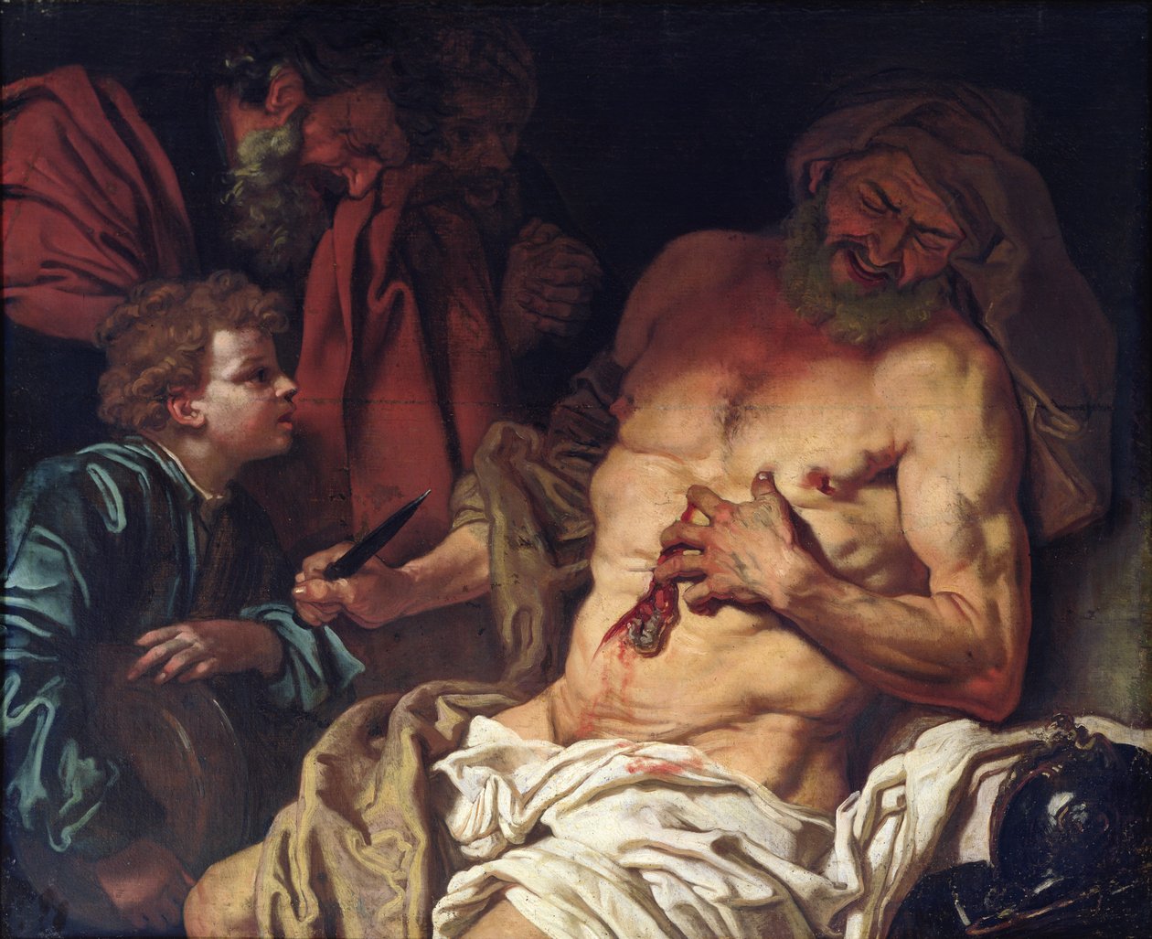 Catos død av Johann Karl Loth