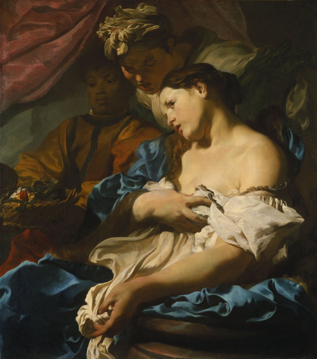 Cleopatras død av Johann Liss