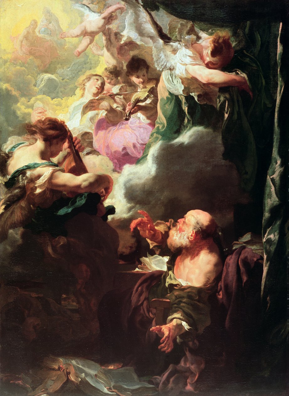 The Ecstasy of St. Paul, ca. 1628-29 av Johann Liss or Lis or von Lys