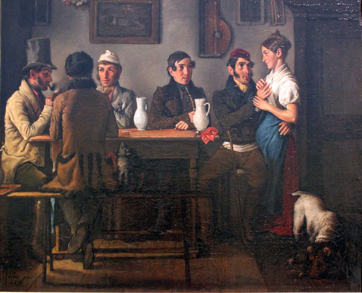 På vertshuset av Johann Michael Neder