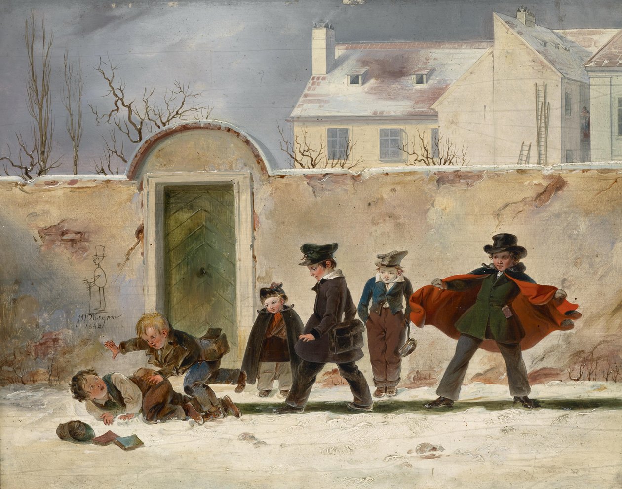 Etter skolen av Johann Nepomuk Mayer