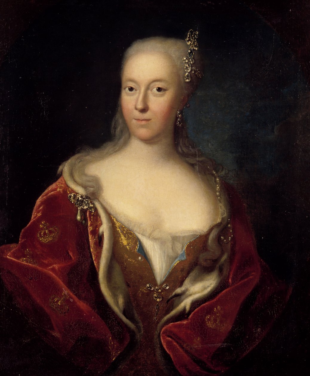 Anna Sophie von Reventlow, dronning av Danmark av Johann Salomon Wahl