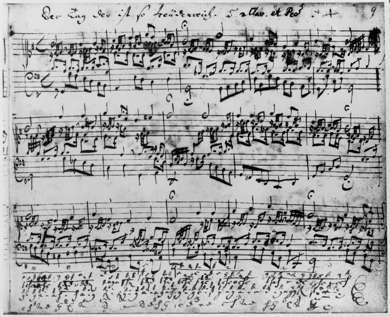Orgelbuchlein (Samling av orgelstykker), Kor, 1713-17 av Johann Sebastian Bach
