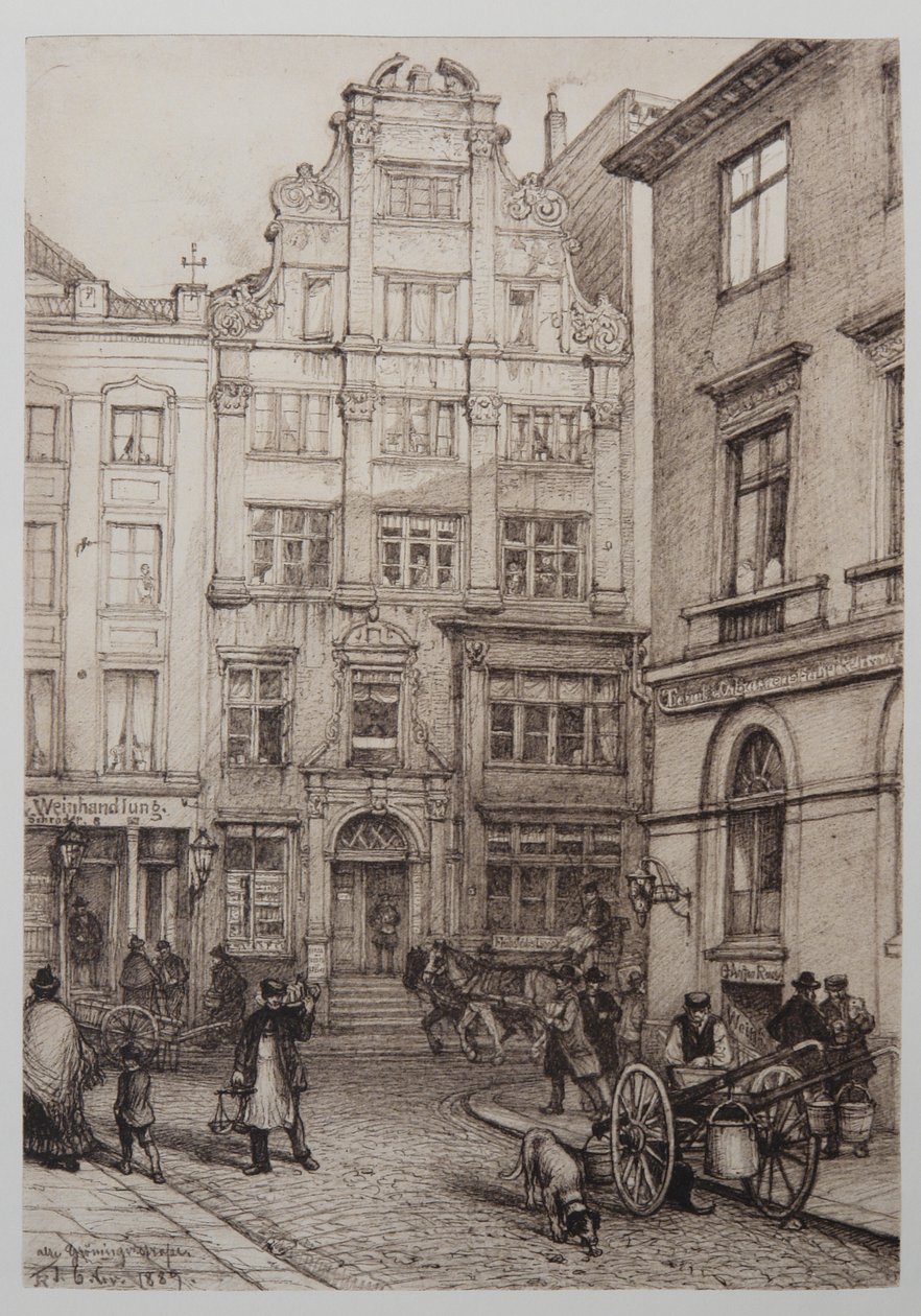 Alte-Gröningerstraße-9 av Johann Theobald Riefesell
