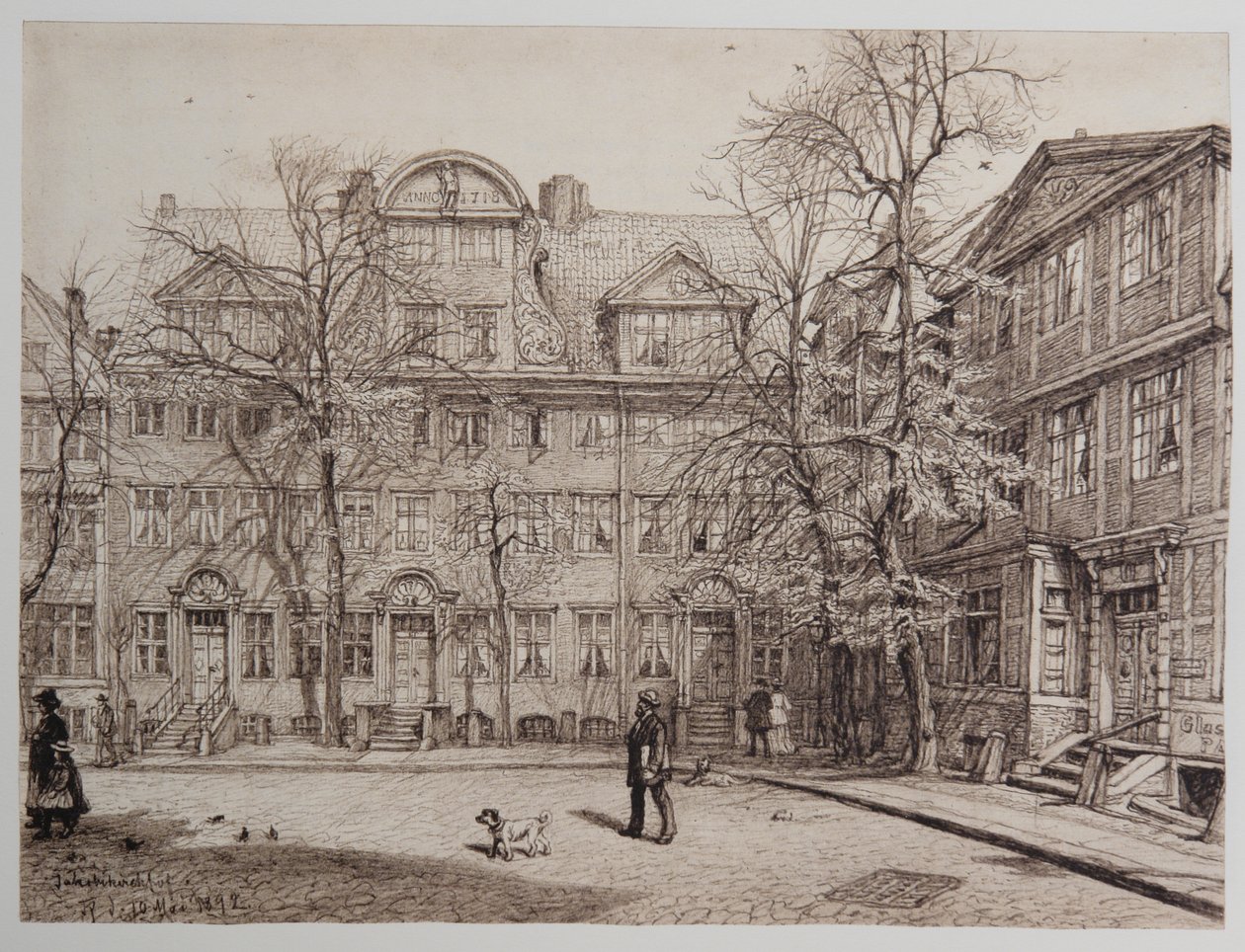 Jakobikirchhof-15-22 av Johann Theobald Riefesell