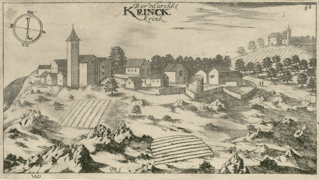 Kringa av Johann Weikhard von Valvasor