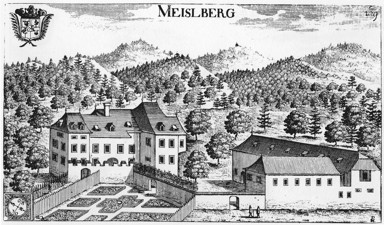 Castle Meiselberg i Maria Saal / Kärnten / Østerrike / EU av Johann Weikhard von Valvasor