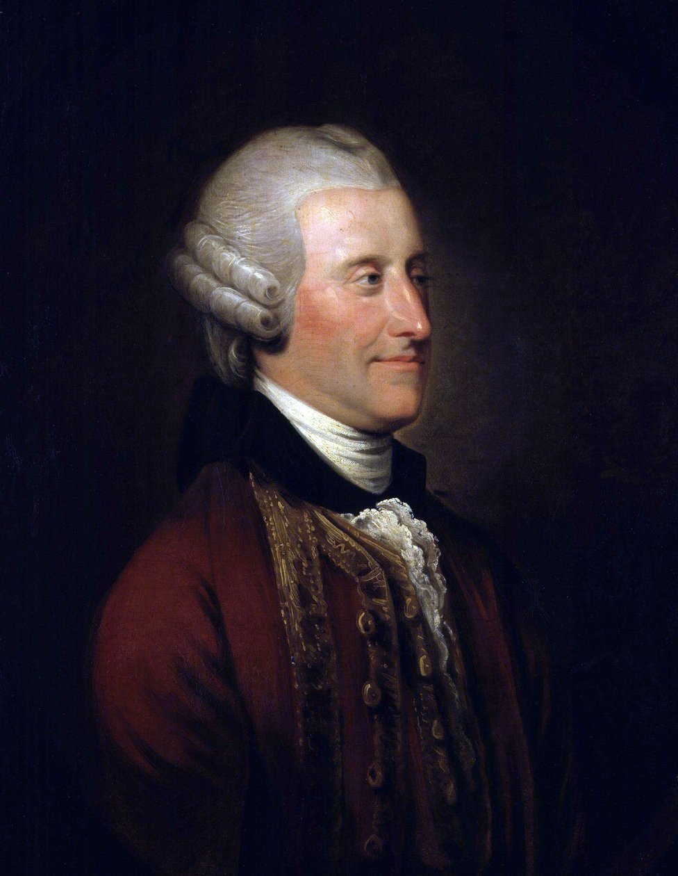 John Montagu, 4. jarl av Sandwich, ca. 1764 av Johan Joseph Zoffany