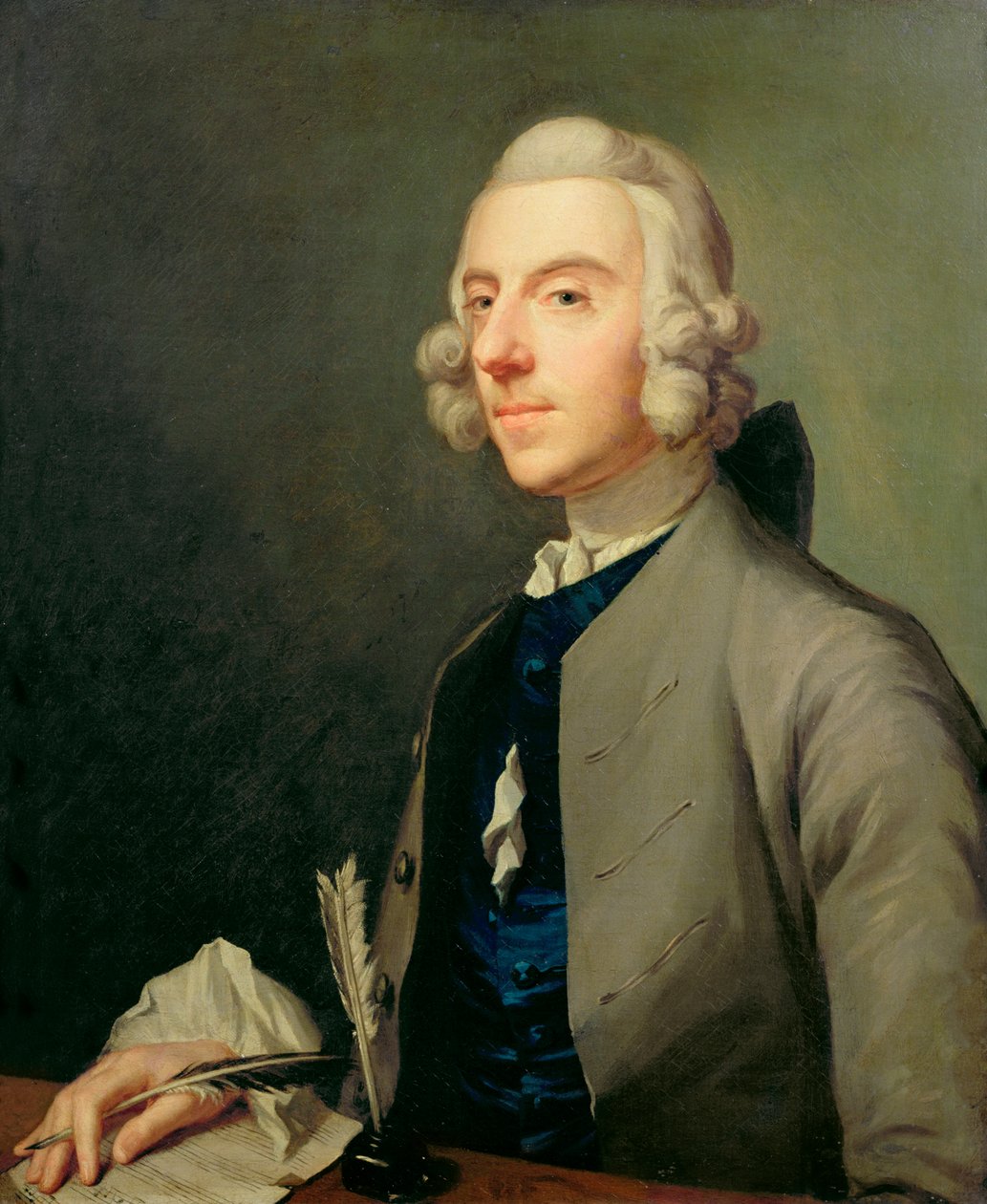 Portrett av Michael Arne (1740-86), ca. 1762-83 av Johan Joseph Zoffany