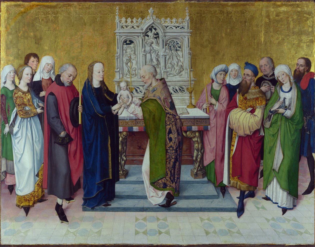 Presentasjonen i templet av Johann van Duyren