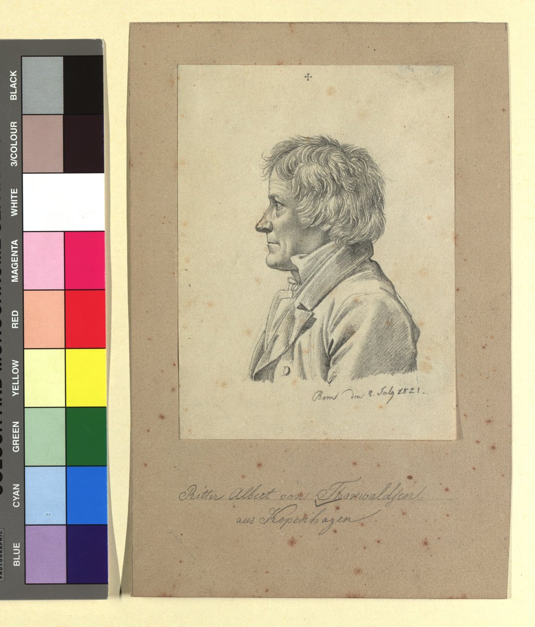 Albert (Bertel) Thorwaldsen (1770-1884), billedhugger av Johann Adam Klein