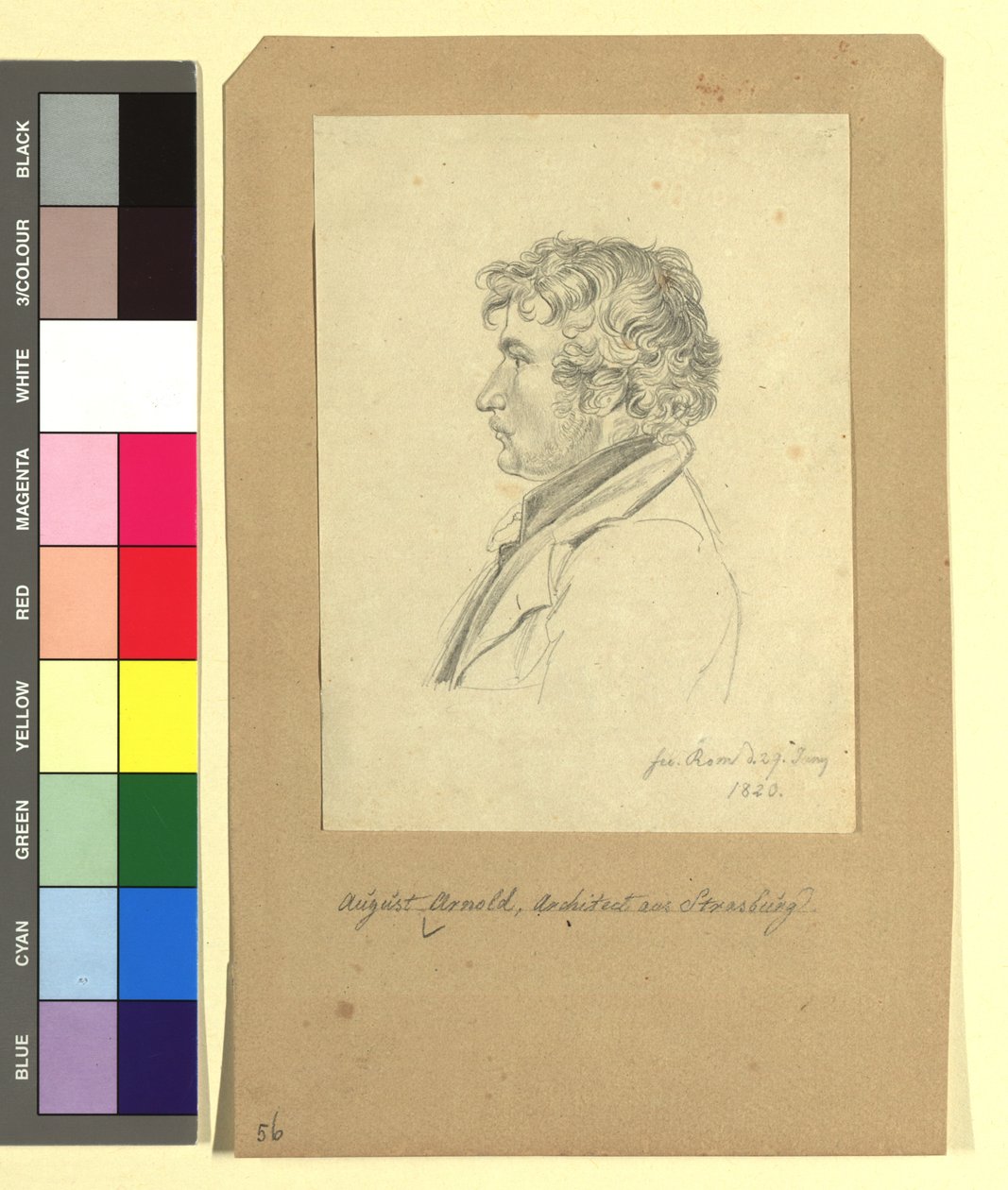 August Arnold (født 1799), arkitekt av Johann Adam Klein