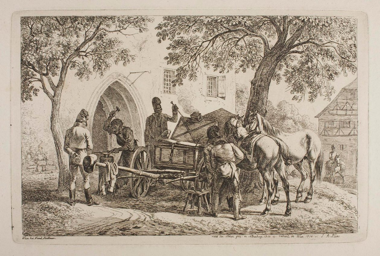 Bayersk feltsmie av Johann Adam Klein