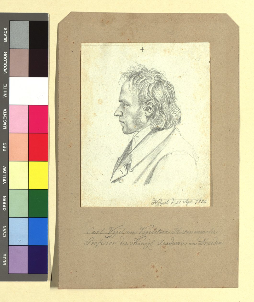 Carl Vogel von Vogelstein (1788-1868), maler av Johann Adam Klein