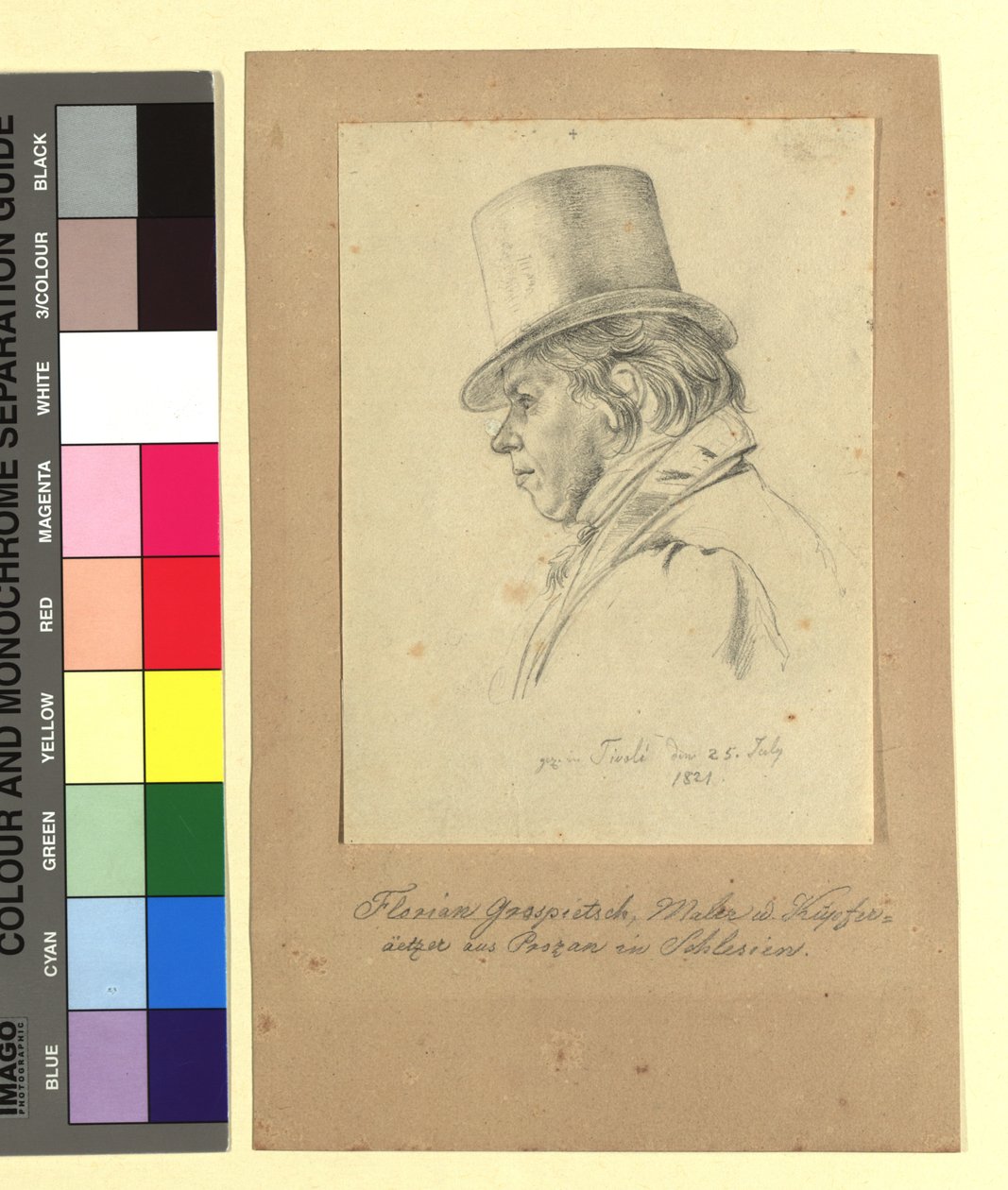 Florian Grospietsch (1789-etter 1833), maler av Johann Adam Klein