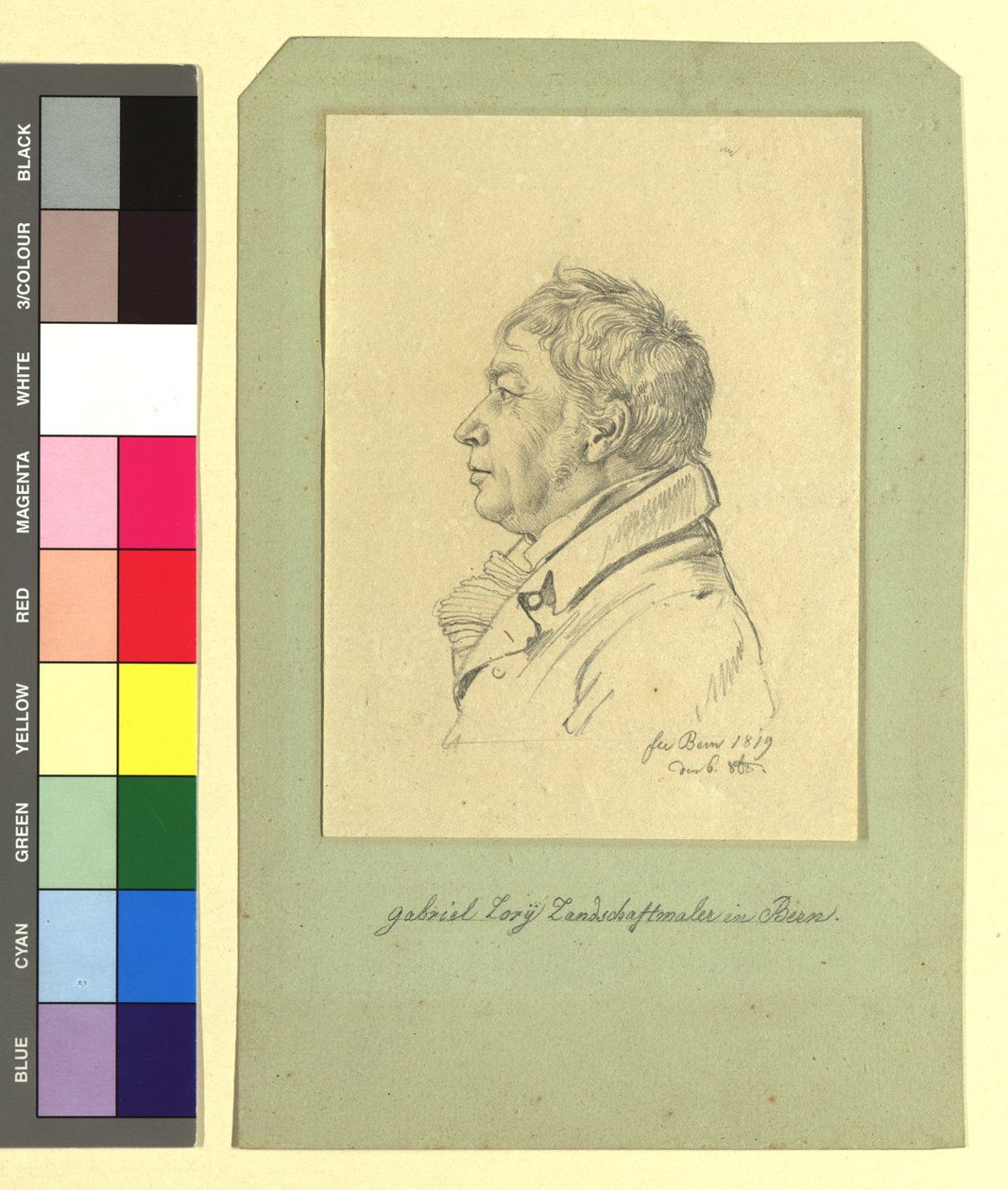 Gabriel Lory (1763-1840), maler av Johann Adam Klein