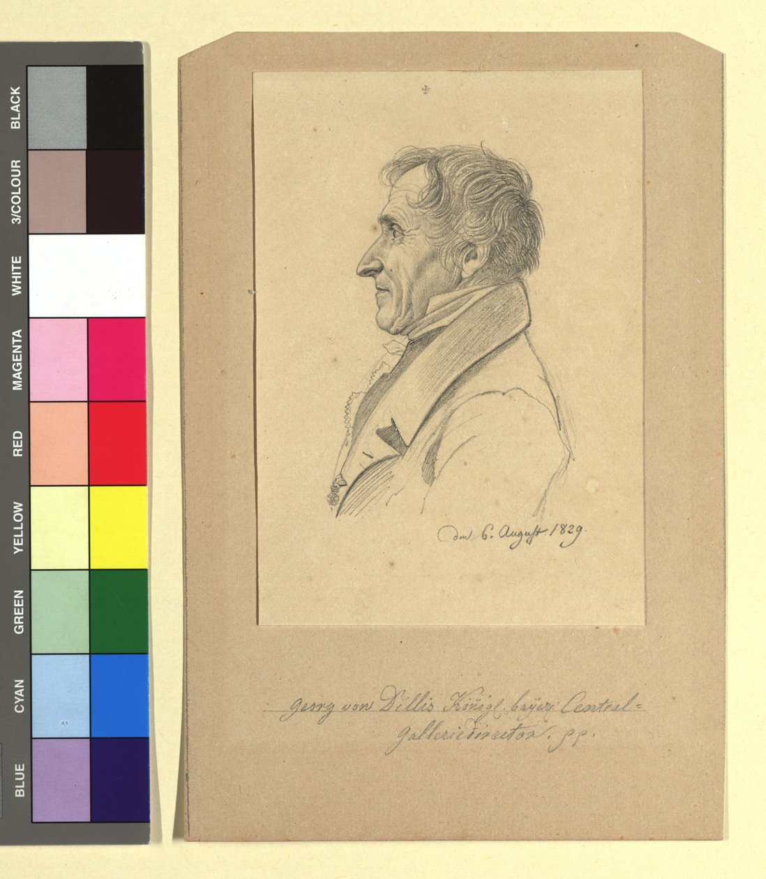 Georg von Dillis (1759-1841), maler, galleridirektør av Johann Adam Klein