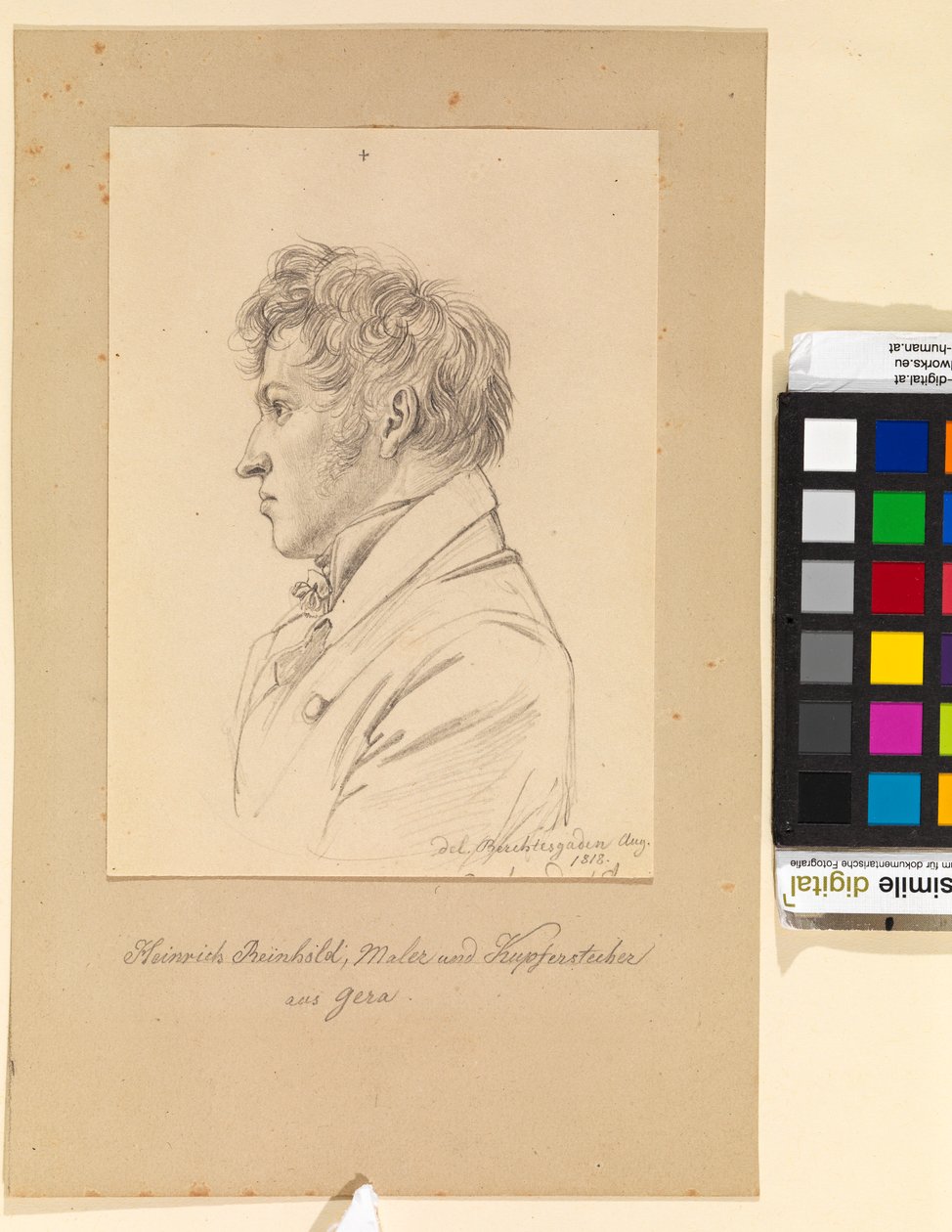 Heinrich Reinhold (1788-1825), maler av Johann Adam Klein
