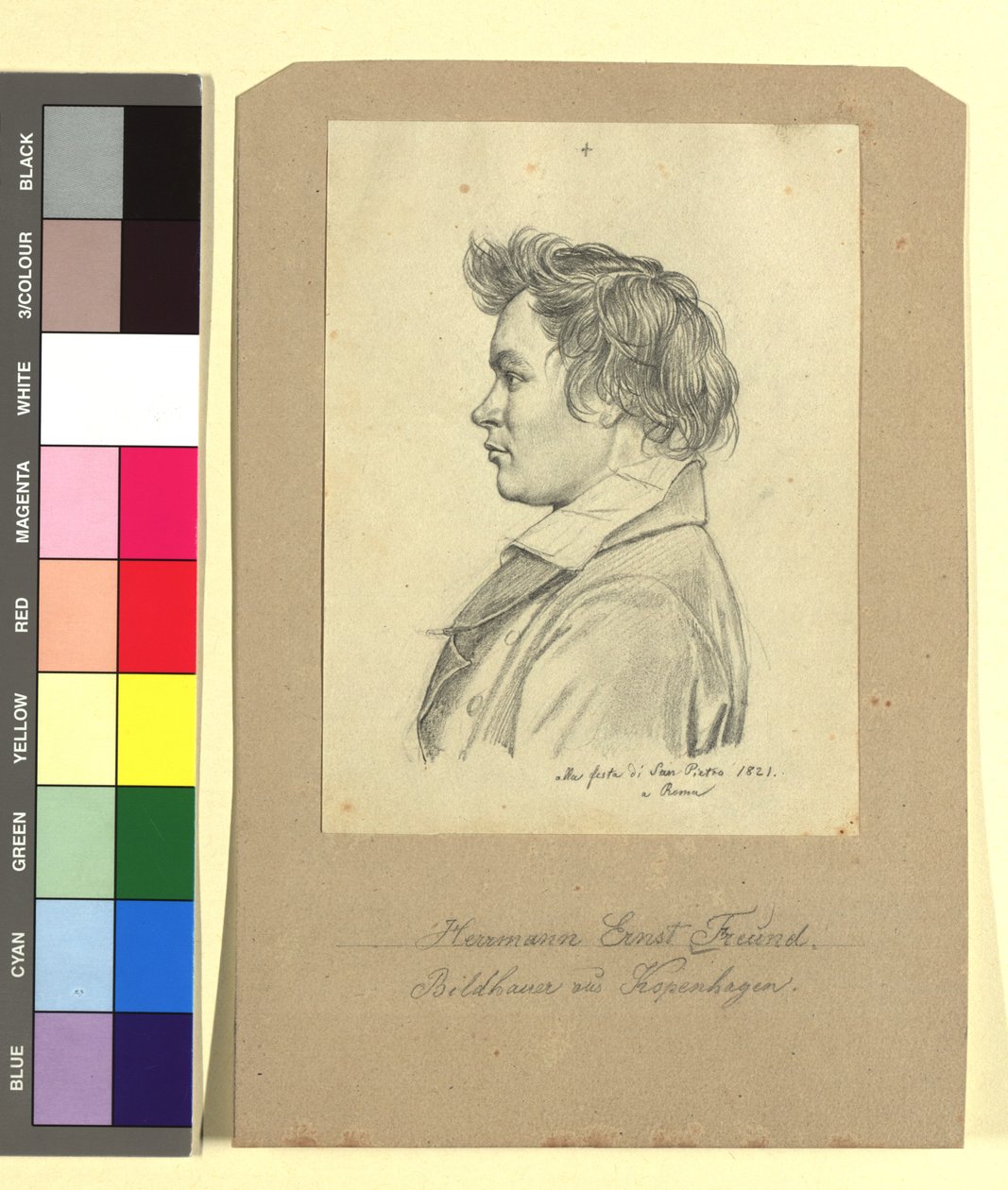 Hermann Ernst Freund (1786-1840), billedhugger av Johann Adam Klein