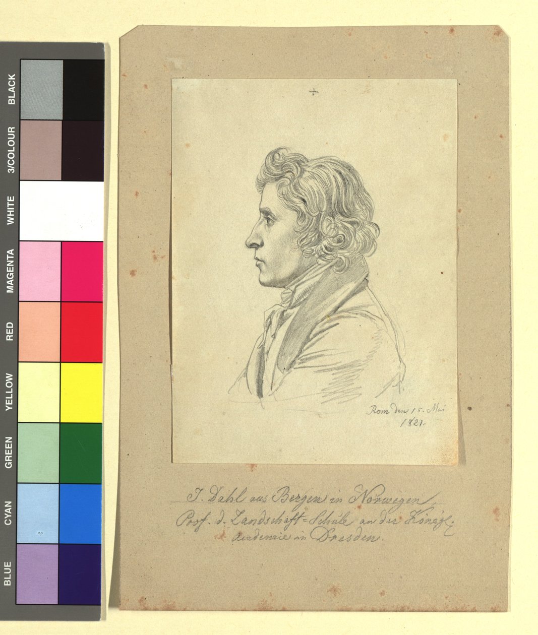 Johan Christian Clausen Dahl (1788-1857), maler av Johann Adam Klein