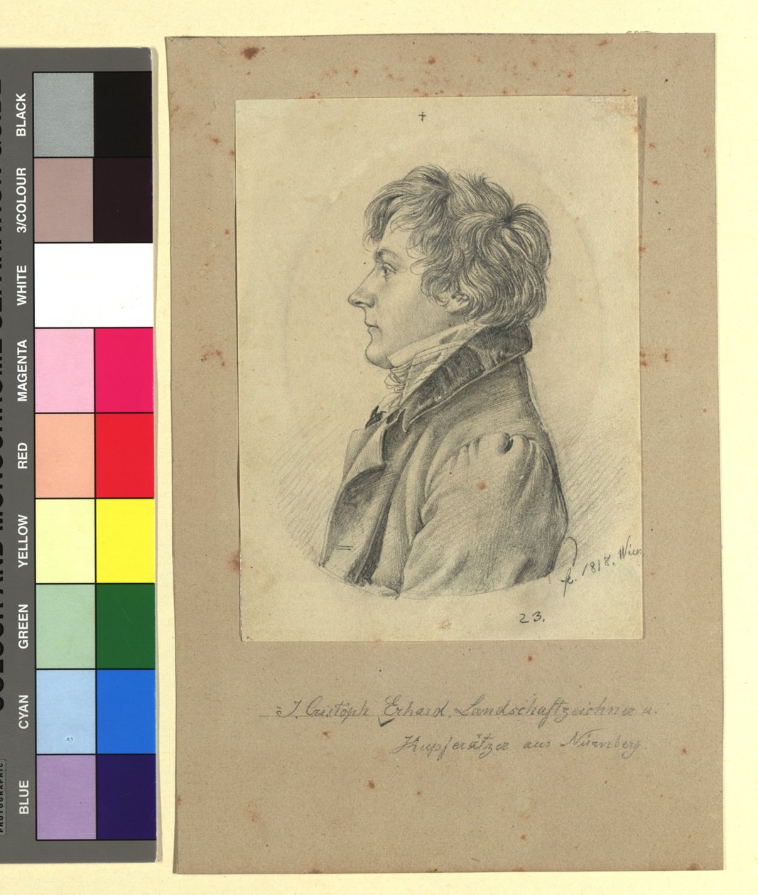 Johann Christoph Erhard (1795-1822), maler av Johann Adam Klein