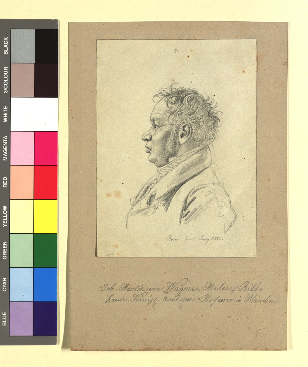 Johann Martin von Wagner (1777-1868), maler av Johann Adam Klein