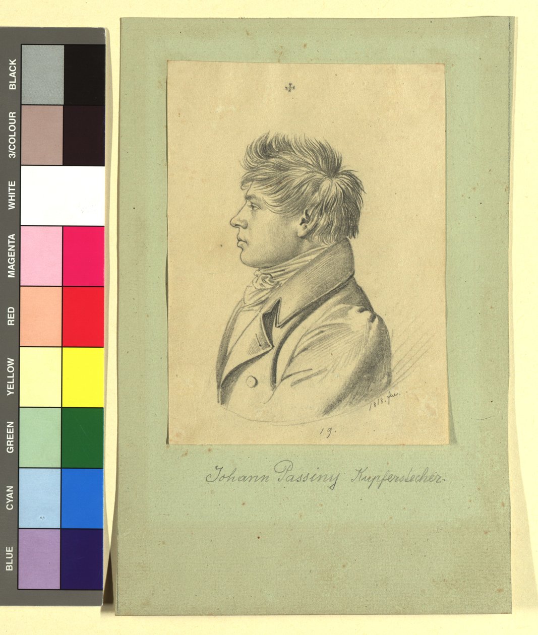 Johann Nepomuk Passini (1798-1874), maler av Johann Adam Klein