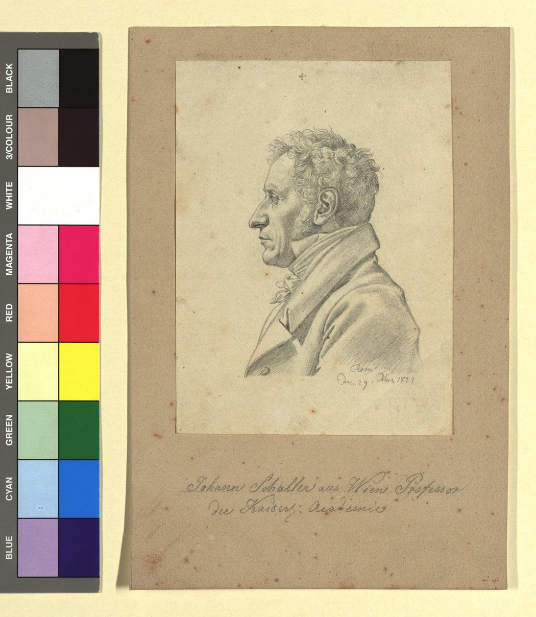 Johann Nepomuk Schaller (1777-1842), billedhugger av Johann Adam Klein